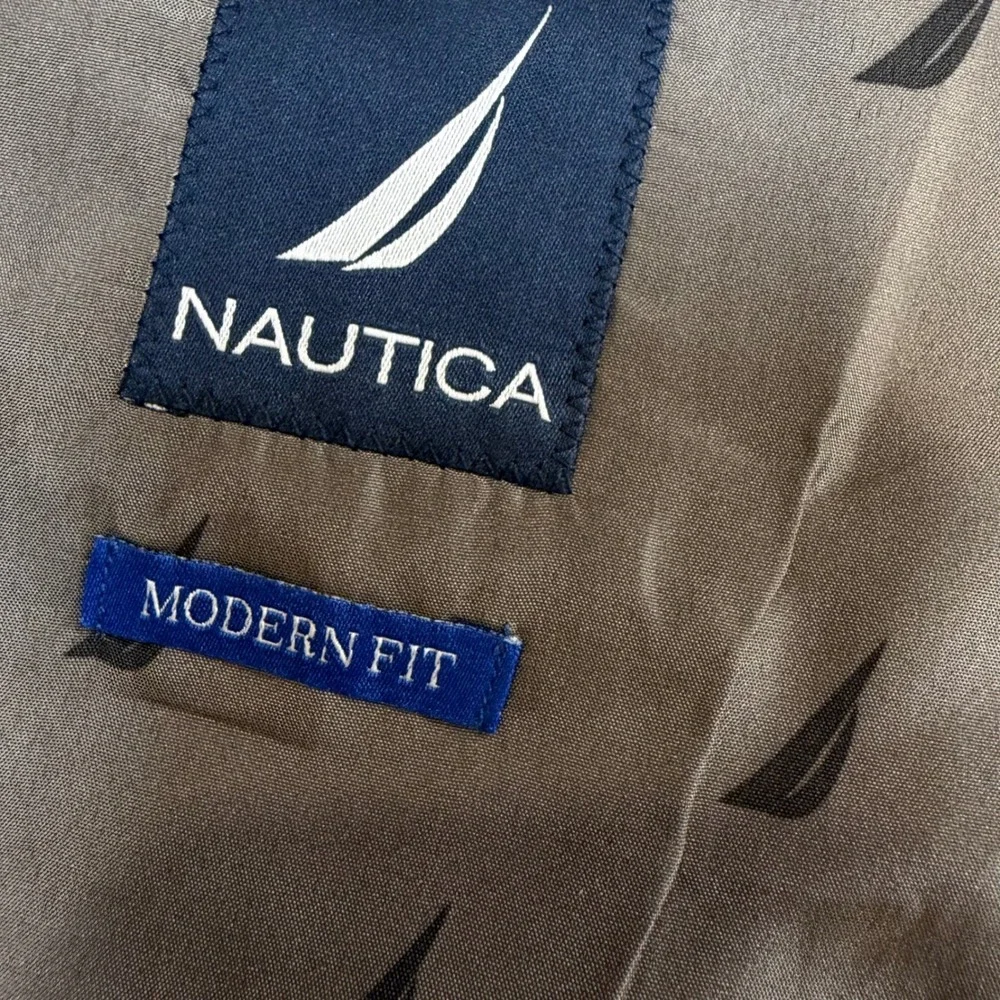 Nautica Mens 54R W48 Charcoal Gray 2-Piece Modern Fit Bi-Stretch Suit NA000276